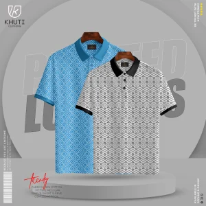Premium All Over Printed Polo Shirt - Combo of 2